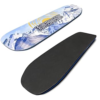 トランポリン用スノーボード Amazon | NSI トランポリン BOUNCEBOARD® クラシック スノーカモ